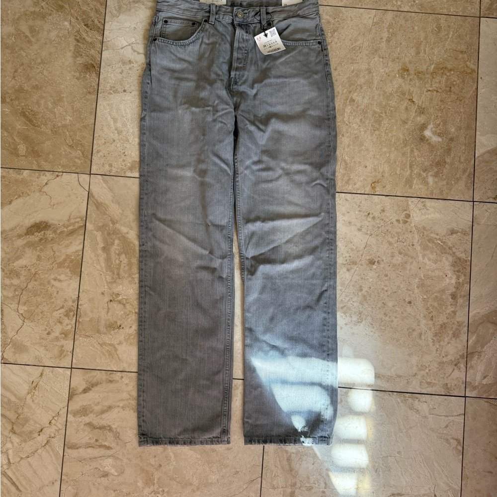 Zara Women's Gray Flare Jeans